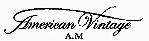 American Vintage A.m est une marque déposée par AARON