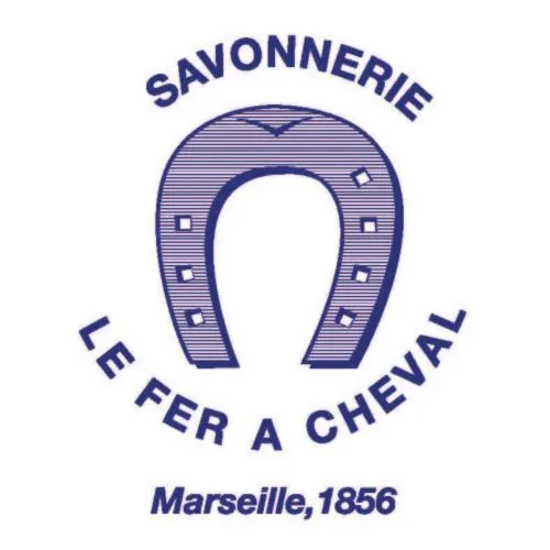 Savonnerie Le Fer A Cheval Marseille, 1856 est une marque déposée par NOUVELLE COMPAGNIE DES DETERGENTS ET DU SAVON DE MARSEILLE