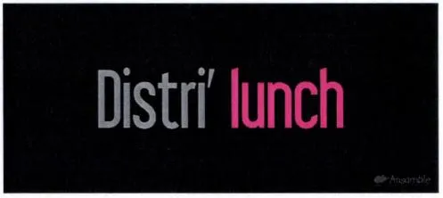Distri' Lunch Ansamble est une marque déposée par ANSAMBLE