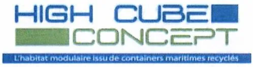 High Cube Concept L'habitat Modulaire Issu De Containers Maritimes Recycles est une marque déposée par HIGH CUBE CONCEPT