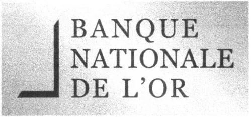 Banque Nationale De L'or est une marque déposée par COMPTOIR DE L OR