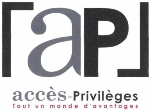 Ap Accès-Privilèges Tout Un Monde D'avantages est une marque déposée par ACCES PRIVILEGES