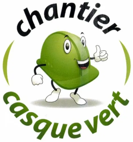 Chantier Casque Vert est une marque déposée par SA D'HLM  AIGUILLON CONSTRUCTION
