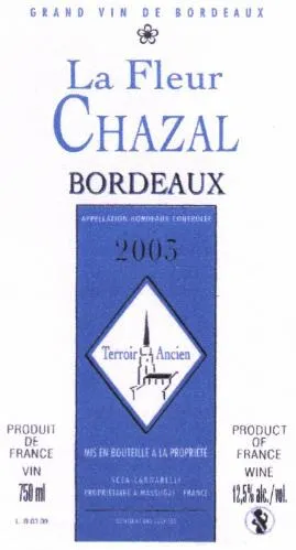 La Fleur Chazal Bordeaux est une marque déposée par CHAZAL GROUP