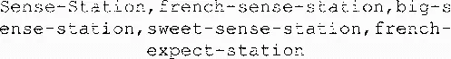 Sense-Station,French-Sense-Station,Big-Sense-Station,Sweet-Sense-Station,French-Expect-Station est une marque déposée par DIBLING