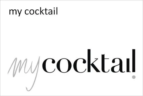 Mycocktail est une marque déposée par DB ET CIE