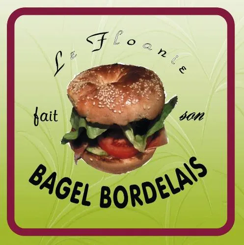 Le Floanie Fait Son Bagel Bordelais est une marque déposée par SARL N.W.R. BORDEAUX