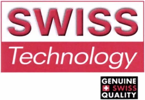 Swiss Technology Genuine + Quality est une marque déposée par SOCIETE D'AGENCE ET DE DEVELOPPEMENT PAR ABREVIATION "SADEV" (CHATEAU D AX-ROYAL SALONS-)