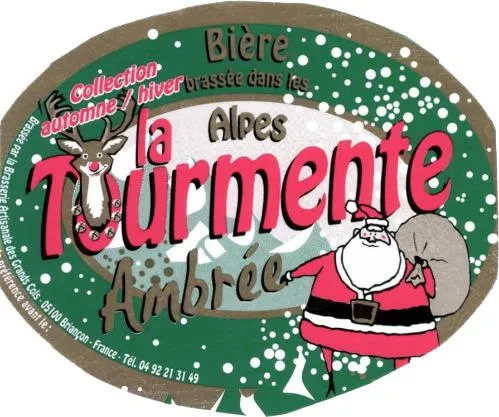 Biere Brassee Dans Les Alpes Collection Automne / Hiver La Tourmente Ambree est une marque déposée par GRANDS COLS BOISSONS DISTRIBUTION