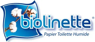 Biolinette Papier Toilette Humide est une marque déposée par LINET (LINET)