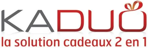 Kaduo La Solution Cadeaux 2 En 1 est une marque déposée par KALIDO