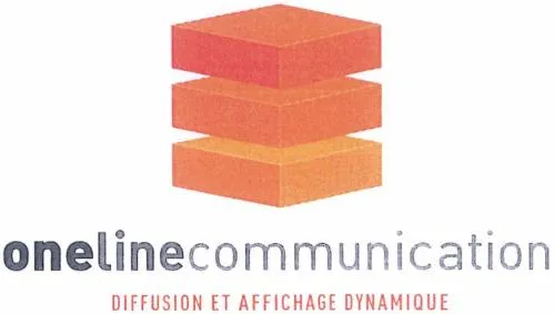 Oneline Communication Diffusion Et Affichage Dynamique est une marque déposée par ONE LINE DESIGN