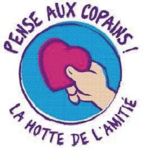 Pense Aux Copains ! La Hotte De L Amitie est une marque déposée par LUDENDO SAS