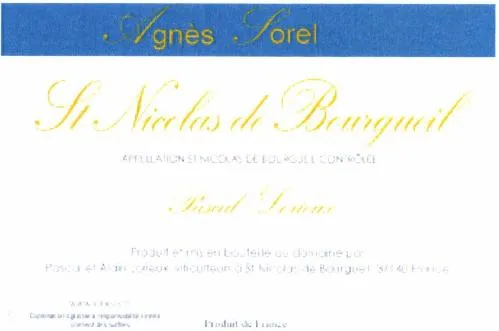 Agnes Sorel est une marque déposée par PASCAL ET ALAIN LORIEUX