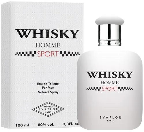 Whisky Homme Sport Evaflor Paris est une marque déposée par EVAFLOR (ECLIPSE RESERVOIR EVAFLOR)