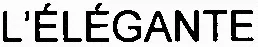 L'élégante est une marque déposée par EXAGON ENGINEERING