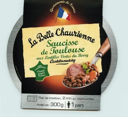 Gastronomie De France La Belle Chaurienne est une marque déposée par CONSERVERIE DU LANGUEDOC