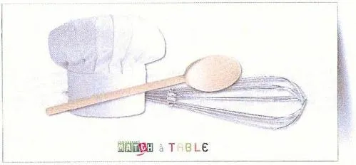 Supermarchés Match À Table est une marque déposée par SUPERMARCHES MATCH