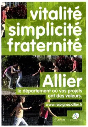 Vitalite Simplicite Fraternite Allier Le Departement Ou Vos Projets Ont Des Valeurs Www.rejoignezlallier.fr est une marque déposée par DEPARTEMENT DE L ALLIER