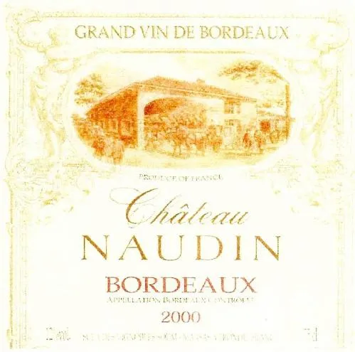 Château Naudin est une marque déposée par SCEA DES VIGNOBLES SOUM