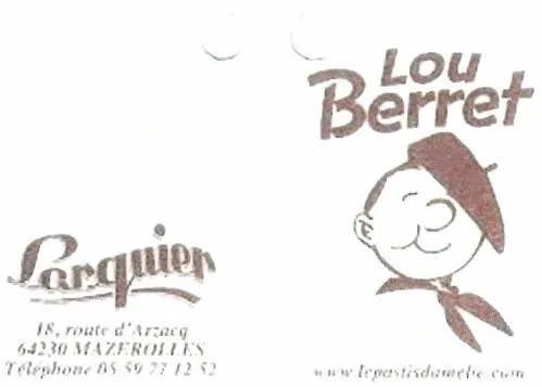 Lou Berret est une marque déposée par SOCIETE D EXPLOITATION LARQUIER ET FILS