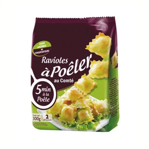 Ravioles A Poeler Au Comte est une marque déposée par SAINT JEAN (RAVIOLES ROYANS - RAVIOLE ST JEAN ROYANS)