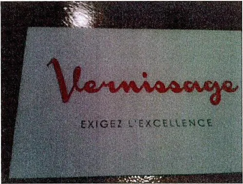 Vernissage Exigez L'excellence est une marque déposée par FD BEAUTE