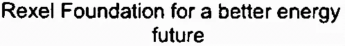 Rexel Foundation For A Better Energy Future est une marque déposée par REXEL DEVELOPPEMENT SAS