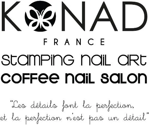 Konad France Stamping Nail Art Coffee Nail Salon *Les Details Font La Perfection, Et La Perfection N Est Pas Un Detail* est une marque déposée par J2C DIFFUSION