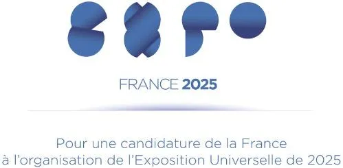 Expo France 2025 Pour Une Candidature De La France A L Organisation De L Exposition Universelle De 2025 est une marque déposée par SAS OMNICOM MEDIA GROUPE