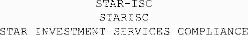 Star-Isc Starisc Star Investment Services Compliance est une marque déposée par CID CONSULTING CONTROLES INTERNE ET DELEGUE