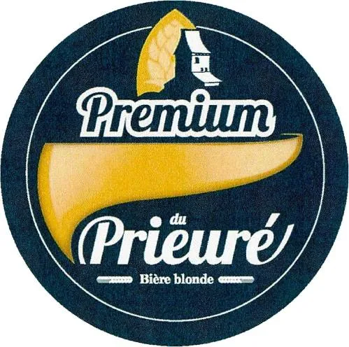 Premium Du Prieuré Bière Blonde est une marque déposée par GUINAND PHELIZON DISTRIBUTION (LA CAVE DU GRAND MORIN)
