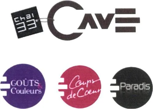Cave Chai 33 Gouts & Couleurs Coups De Coeur Paradis est une marque déposée par EAT&DRINK&ENTERTAINMENT&DEVELOPMENT