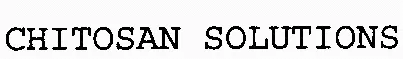 Chitosan Solutions est une marque déposée par ADVANCED CHITOSAN SOLUTIONS BIOTECH (ACS - BIOTECH)