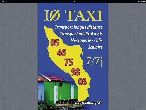 Io Taxi Transport Longue Distance Transport Medical Assis Messagerie-Colis Scolaire 7/7J est une marque déposée par IO SERVICES