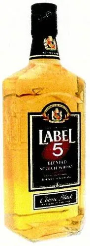 Label 5 est une marque déposée par SOC VINS ET SPIRITUEUX LA MARTINIQUAISE (LM-CIE MARTIQUINAISE IMPORTATION CMI)