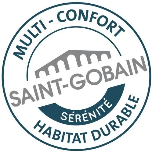 Saint-Gobain Multi-Confort Serenite Habitat Durable est une marque déposée par COMPAGNIE DE SAINT-GOBAIN