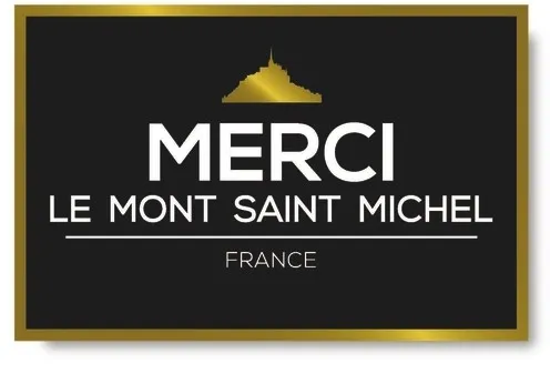 Merci Le Mont Saint Michel France est une marque déposée par SOCIETE DE DEVELOPPEMENT TOURISTIQUE ET COMMERCIAL (SODETOUR)