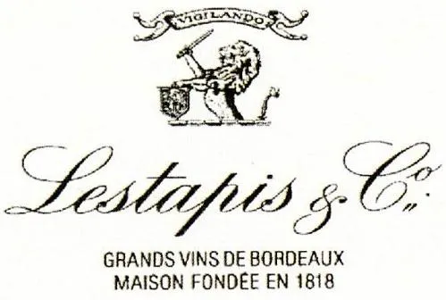 Lestapis & Co Grands Vins De Bordeaux Maison Fondée En 1818 est une marque déposée par SAS LESTAPIS ET COMPAGNIE