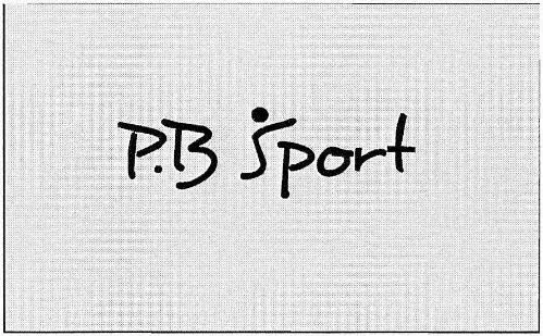 P.b Sport est une marque déposée par M.C.D. (HORUS)