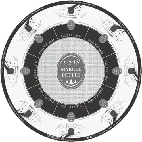Marcel Petite Fort Lucotte est une marque déposée par FROMAGERIES MARCEL PETITE