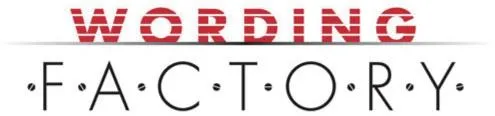 Wording .F.a.c.t.o.r.y. est une marque déposée par WORDING FACTORY