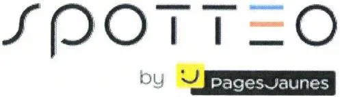 Spotteo By Pages Jaunes est une marque déposée par SOLOCAL (PAGES BLANCHES)