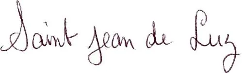 Saint Jean De Luz est une marque déposée par EURL MICHELE DE JOSEPHA