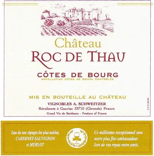 Château Roc De Thau est une marque déposée par SCEA VIGNOBLES A.SCHWEITZER