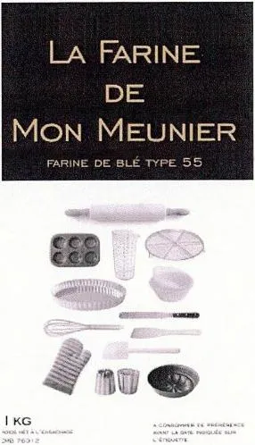 La Farine De Mon Meunier est une marque déposée par AROIX GESTION