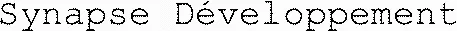 Synapse Développement est une marque déposée par SYNAPSE DEVELOPPEMENT (CHERCHEUR INDEXWEB)