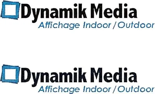 Dynamik Media Affichage Indoor / Outdoor est une marque déposée par GINER JULIEN