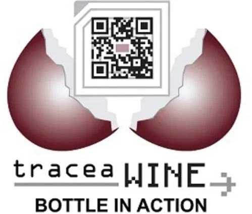 Traceawine Bottle In Action est une marque déposée par TRACEACODE