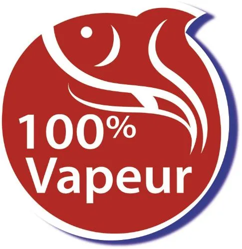 100% Vapeur est une marque déposée par CONSERVERIES DES CINQ OCEANS